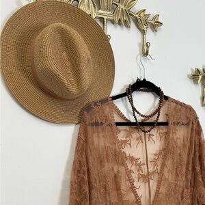 🆕Straw Panama fedora hat
